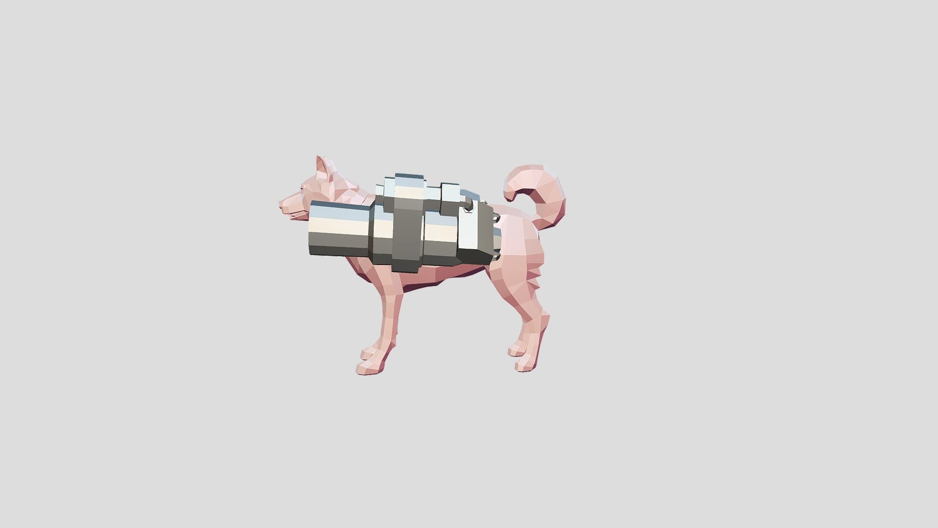 Unity_SK_Animals_Dog_Shiba_Collar_01 - 3D model by Rymaka ...