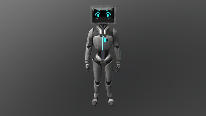 K3V1N The Robot! 3D Model