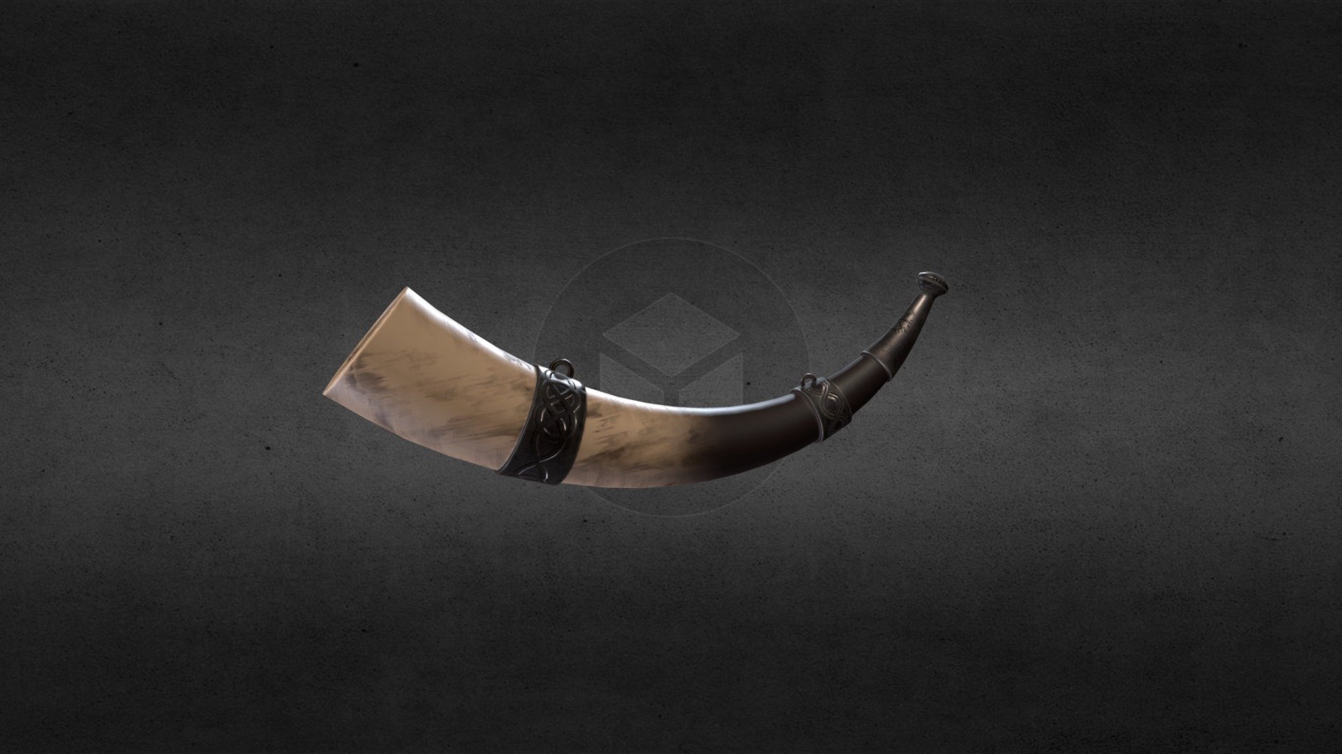 Viking Horn - 3D model by Mariana Saucedo Hyenartz (@msrz.1197 ...