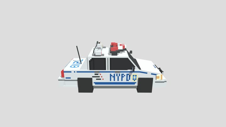 NYPD Crown Victoria P71 Blocky