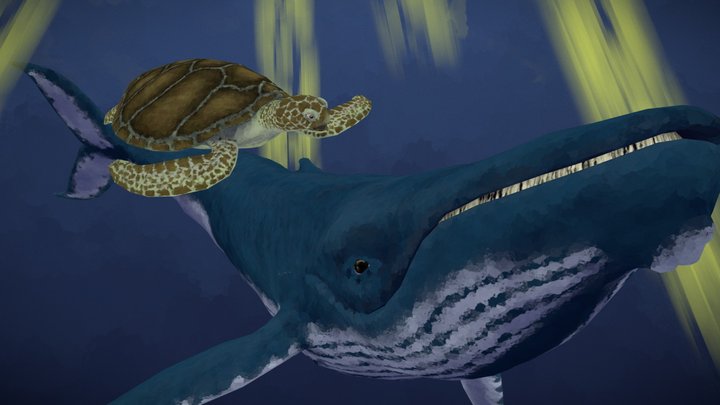 Blau & Grien 3D Model
