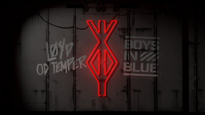 Løyd - Boys In Blue Ride Entrance Doors 3D Model