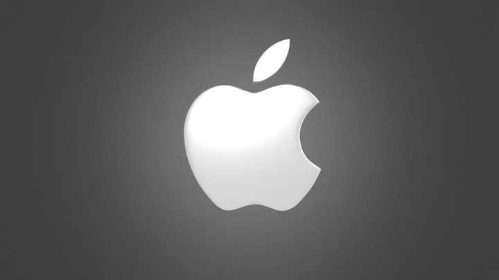 Apple logo 3D Model