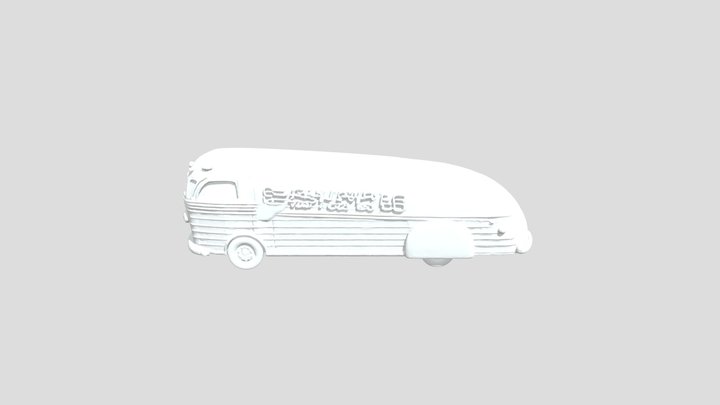 GM Parade of progress concept bus 3D Model