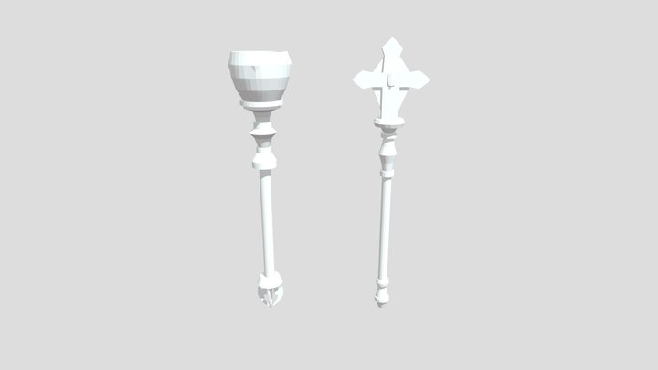 Staffs 3D Model