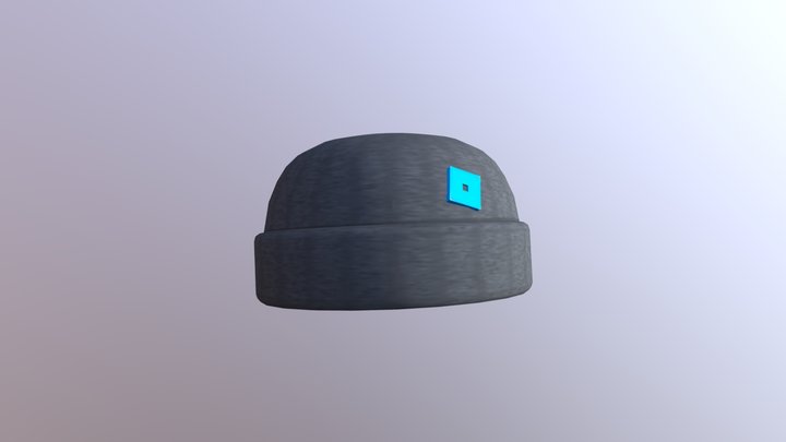 Roblox Beanie (Dark Grey) 3D Model