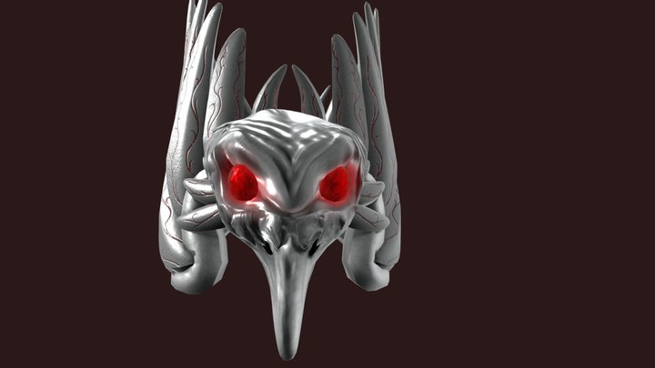 Crow Crown 3D Model