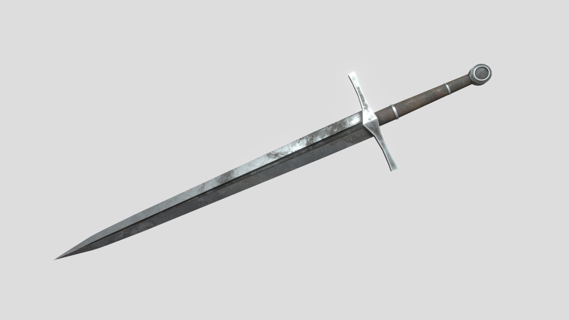 Old Longsword A - 3D model by PELUSO (@Peluso87) [4eabe0c] - Sketchfab