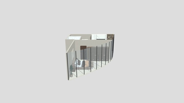 Interior room 2 3D Model