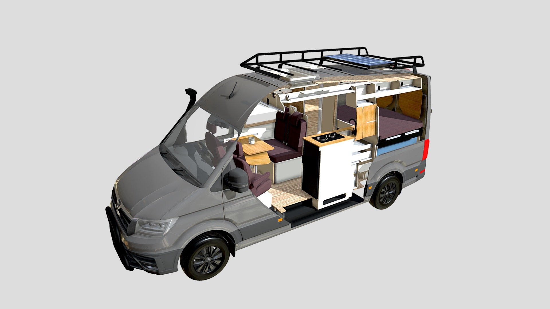 MAN TGE Van 4x4-Design 2 - 3D model by evomotiondesign (@evomotiondesign)  [4eaced0]