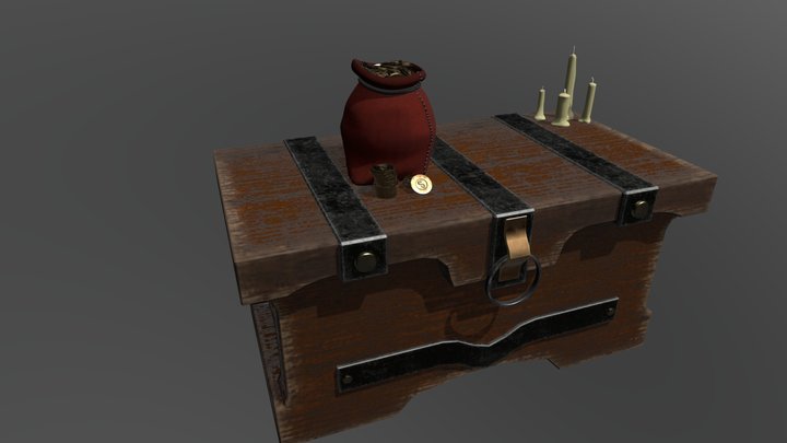 The cash 3D Model