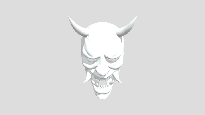Oni mask 3D Model