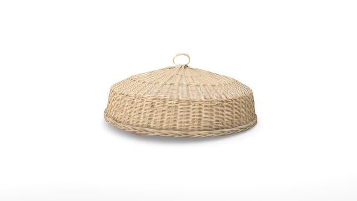 Traditional Rattan Food Cover – Modello 3D gratuito STL