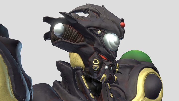 Guyver Gigantic Dark 3D Model