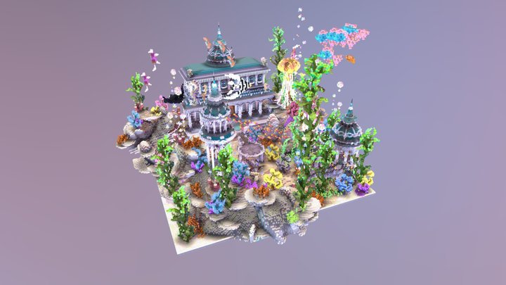 Lost Lemuria | 230x230 | Aquatic Lobby 3D Model