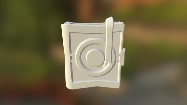 Spellbook 3D Model