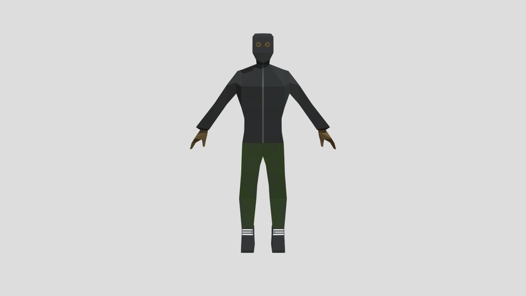 Low Poly Robber