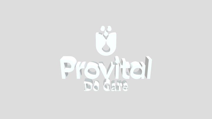 Logo Provital 3D Model
