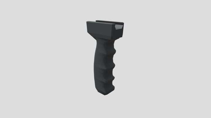 Tactical Grip for Gun 3D Model