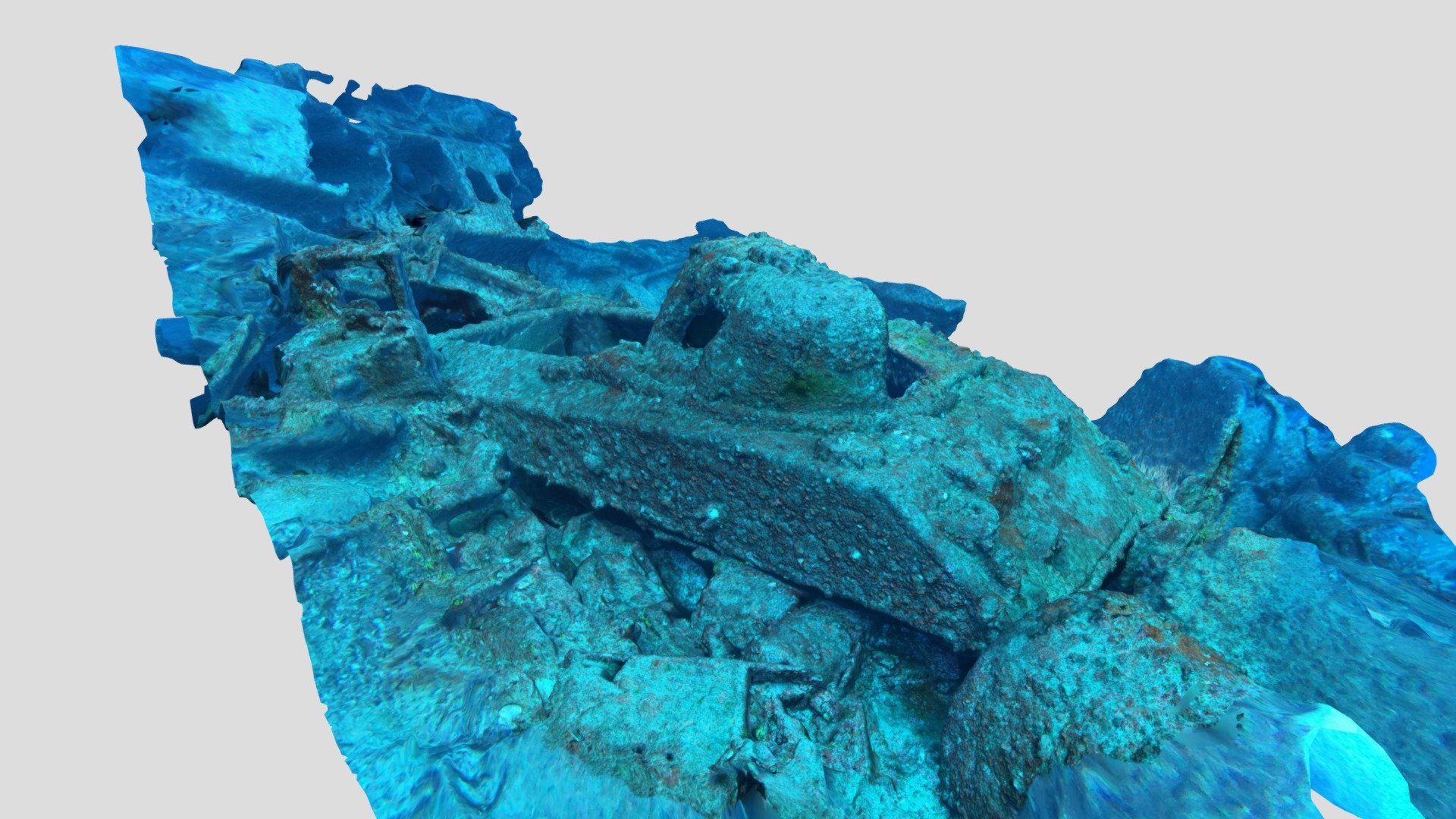 Shark Pit Sherman Tank