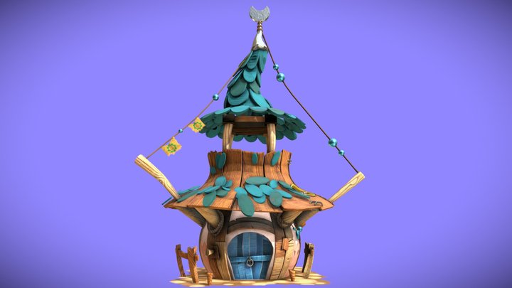 Catell-Ruz 3D Model