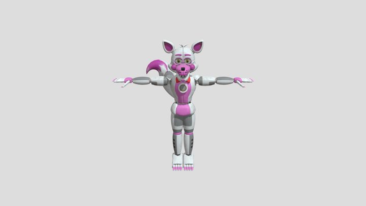 FNAF HW - Funtime Foxy 3D Model