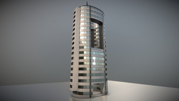 City Building Design O-1 3D Model