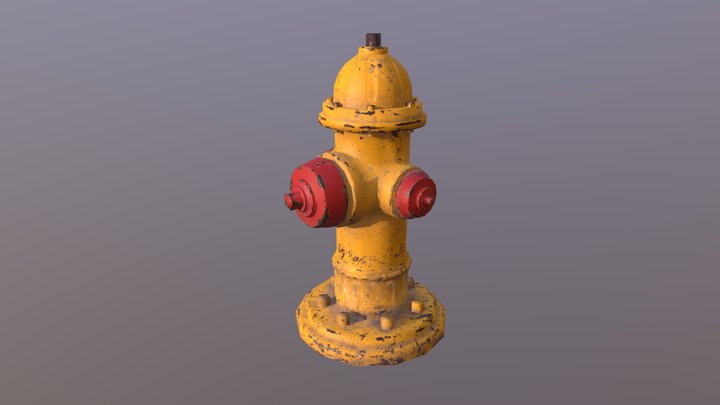 Fire Hydrant 3D Model