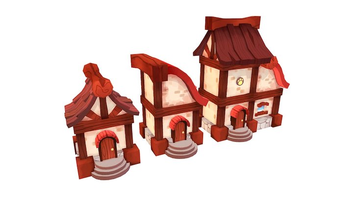 House Set 3D Model