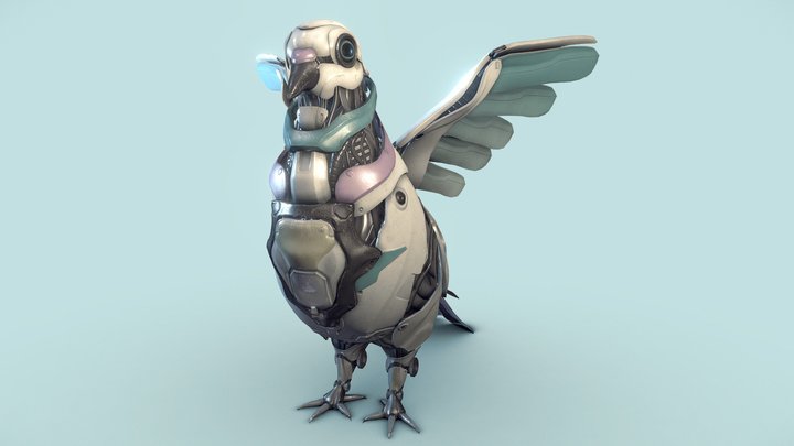 GAP Final Assignment - Pigeon Postman 3D Model