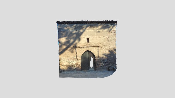 Portada Ermita San Juan -Alcazaba Almería 3D Model