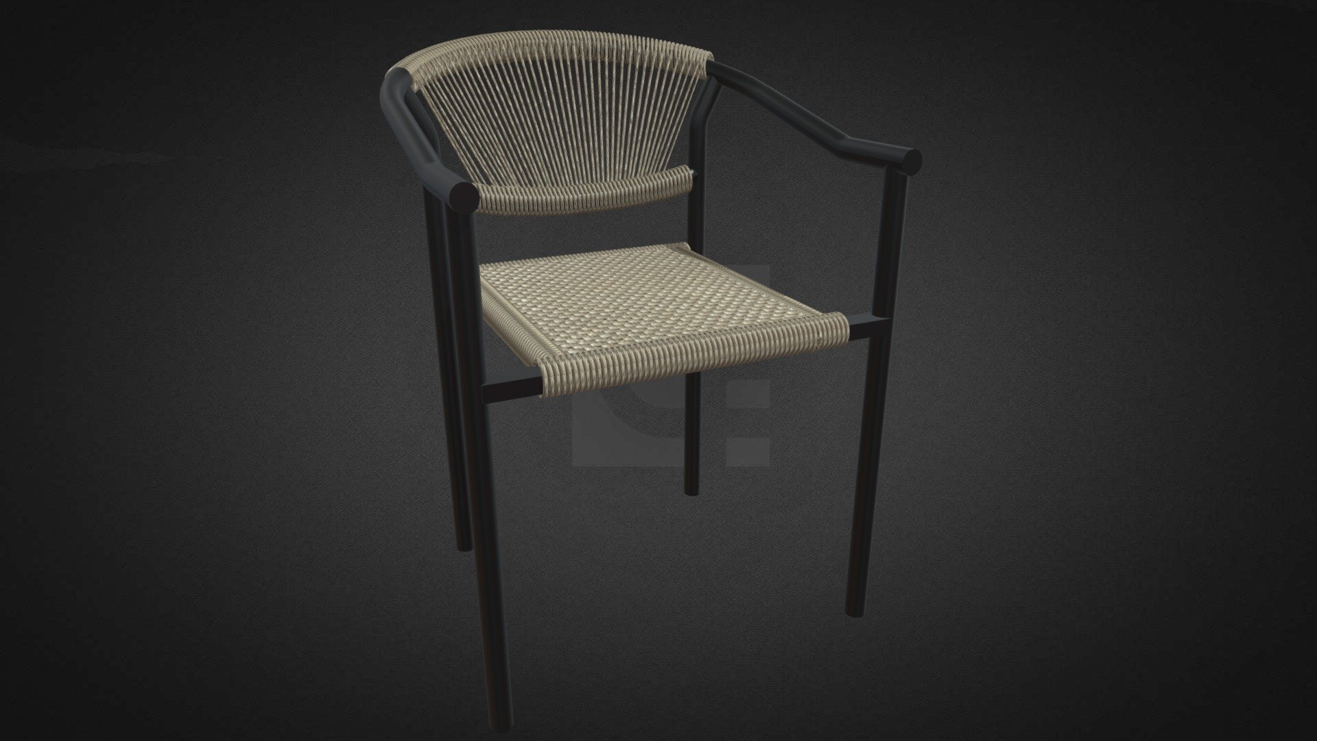 Fred Armchair — Sketchfab embed 3D viewer