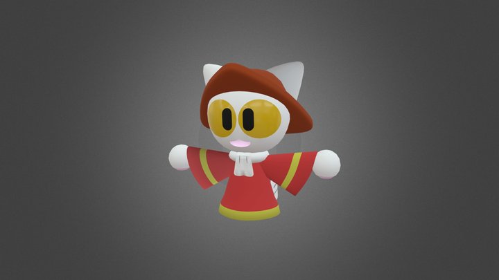 Captain Sugar FanMade (Magic Cat Academy) 3D Model