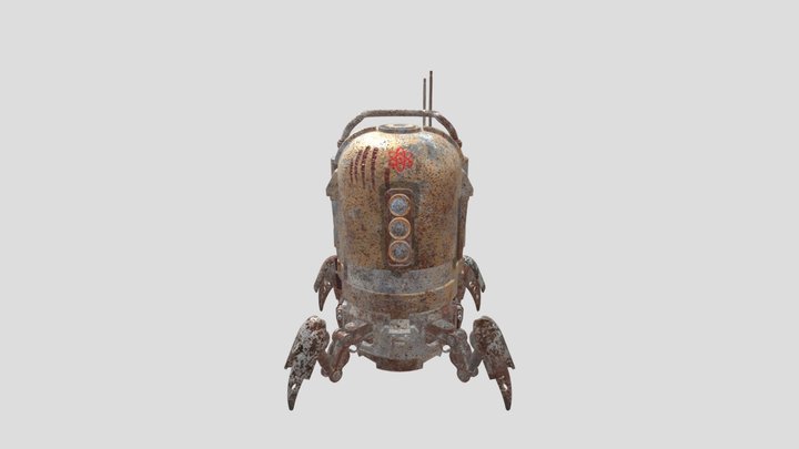 Spiderbot 3D Model