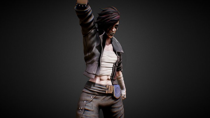 Vi stands for Victory (Jacket) 3D Model