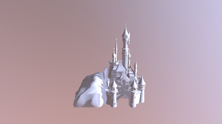 DISNEYLAND CASTLE 3D Model