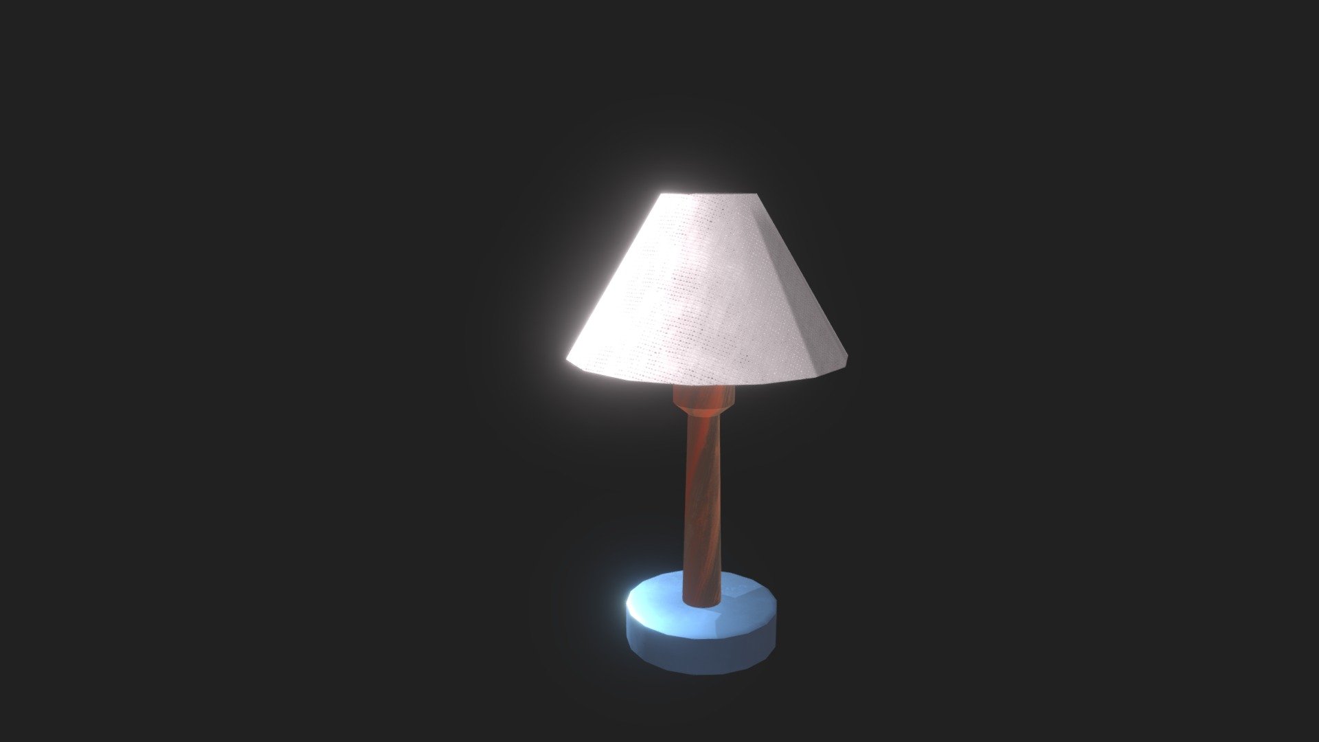 Poorly made lamp