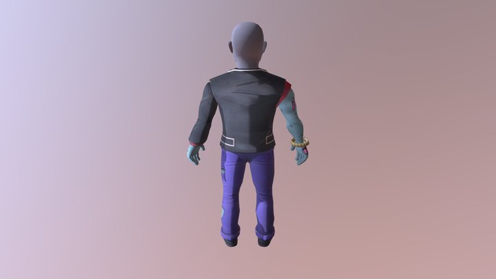Demon Boy 3D Model