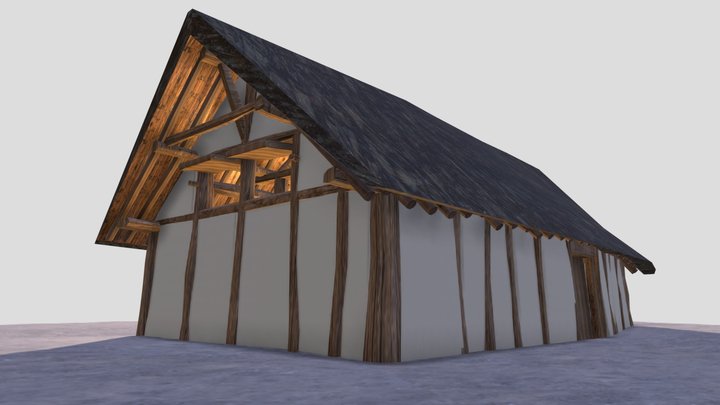 Visualisation of building A from Thirlings (UK) 3D Model