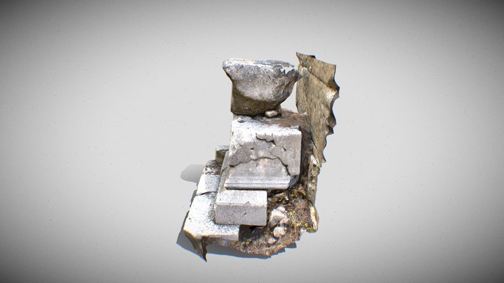 Rhodiapolis’li Opramoas onurlandırılıyor SM_17 3D Model