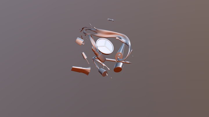 cosmeticos 3D Model