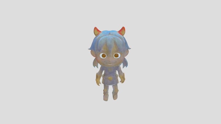 chibi knight 3D Model