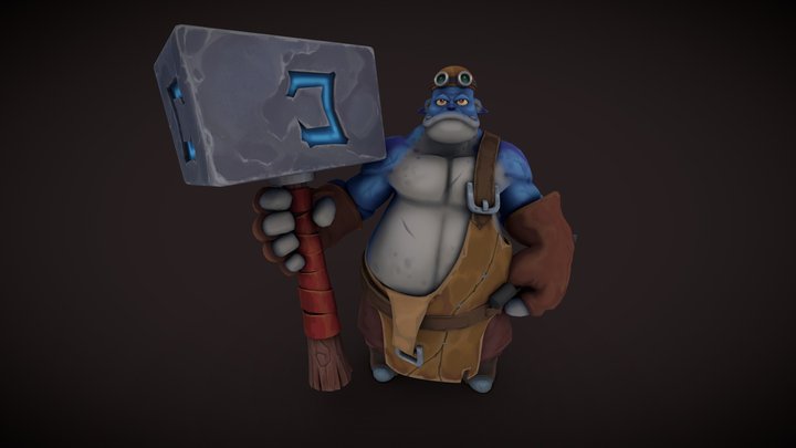 Blacksmith 3D Model