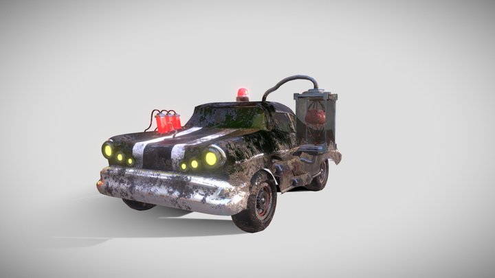 JungleLand Mars Police - PROJET FINAL 3D Model
