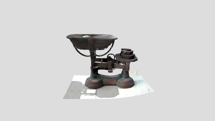 Tea weight 茶葉秤 (源茂興記茶莊) 3D Model