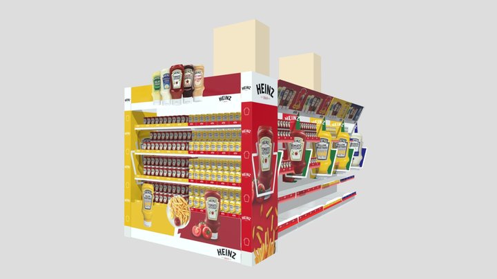 Heinz Retail Design 3D Model