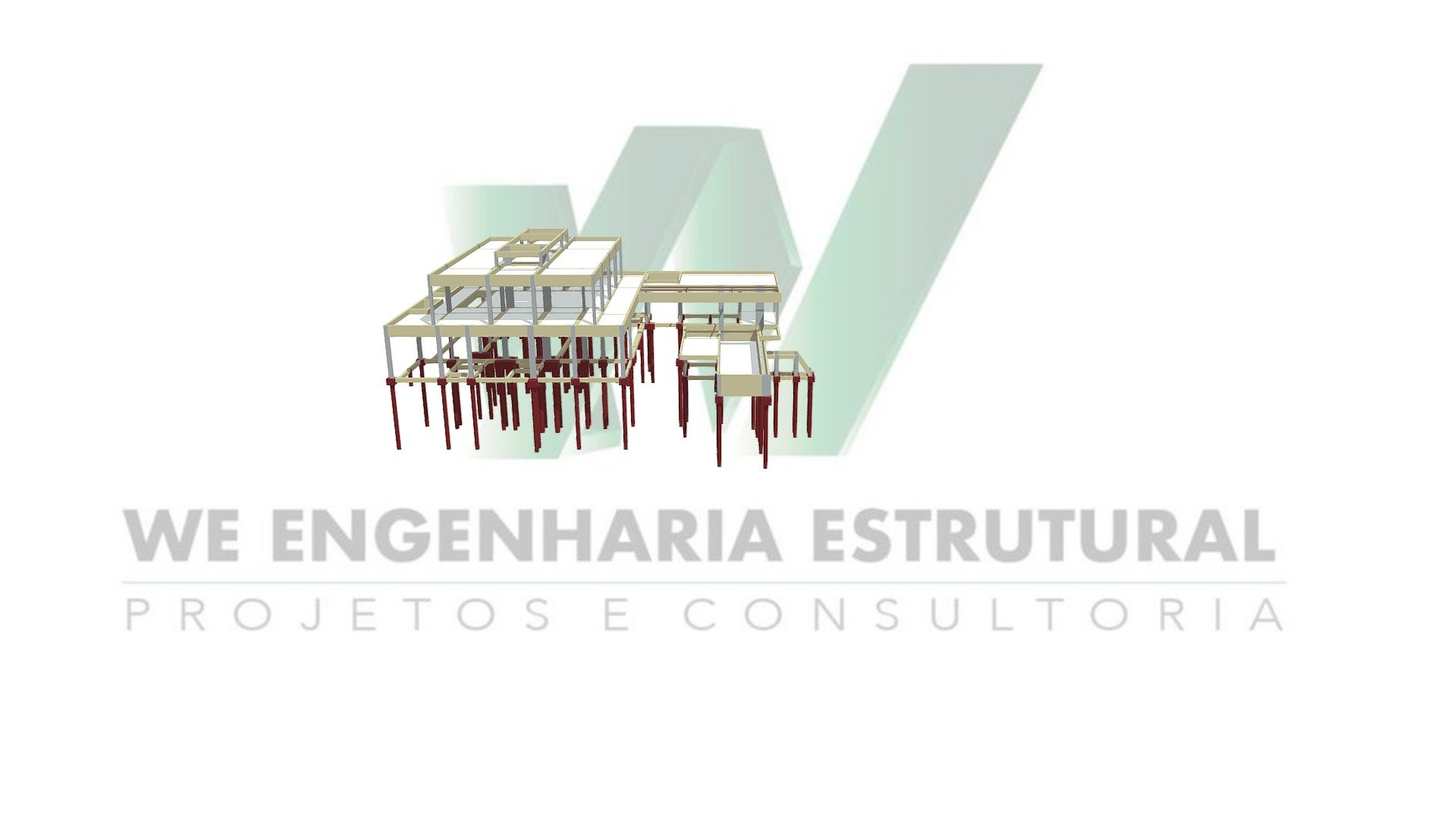 3D Estrutura Muro CPJ - 3D model by WE Engenharia (@weengenharia ...