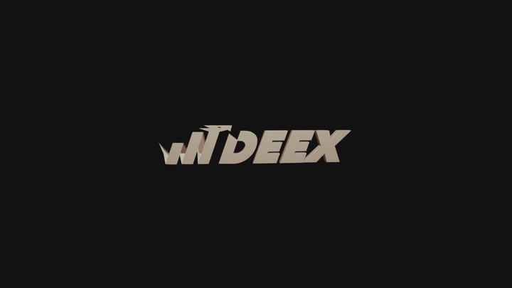Deex Logo 3D Model