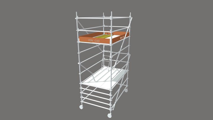 TORRE 2_57 X 1_57 X 3 + RING 3D Model