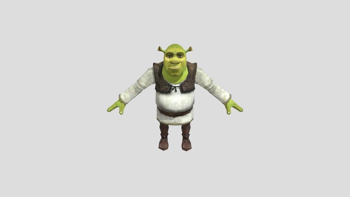 Shrek 3D Model